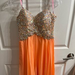 Blush prom dress- originally $369